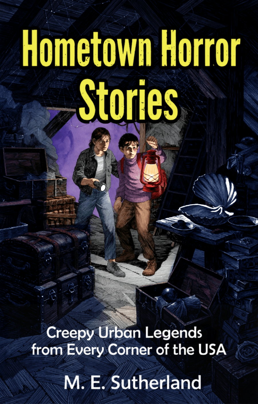 Book cover for Hometown Horror Stories